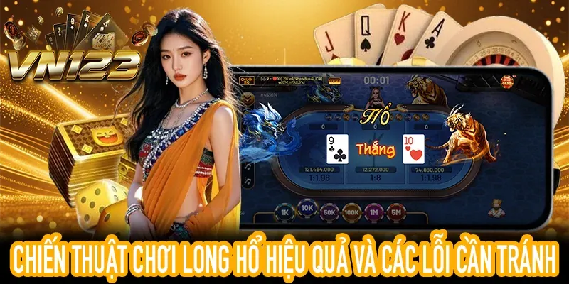 Bàn Dragon Tiger với hai lá bài